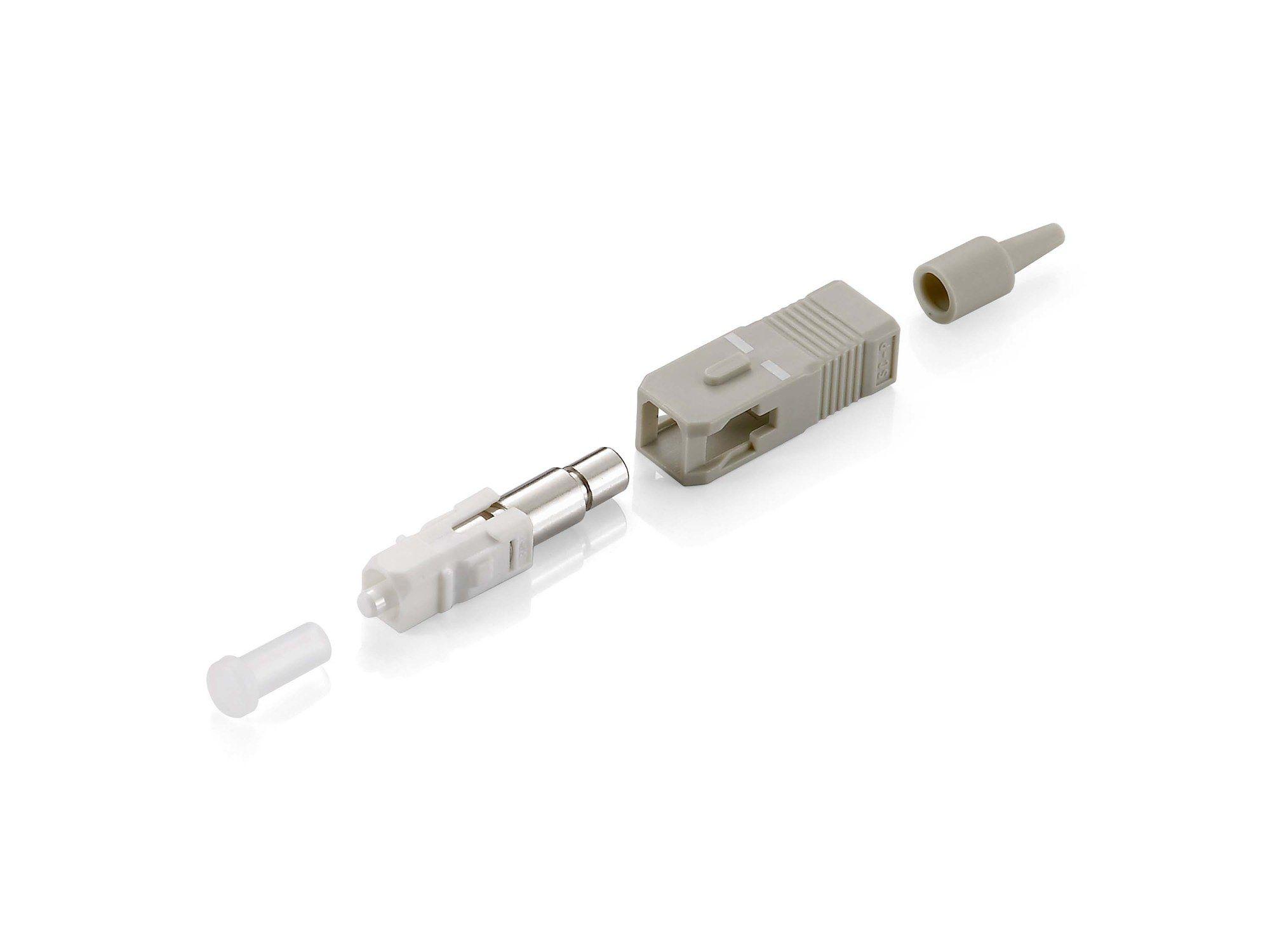 Adaptador de Fibra Ótica EQUIP 156020 (SC - Multimodo - 12 unidades - Cinzento)