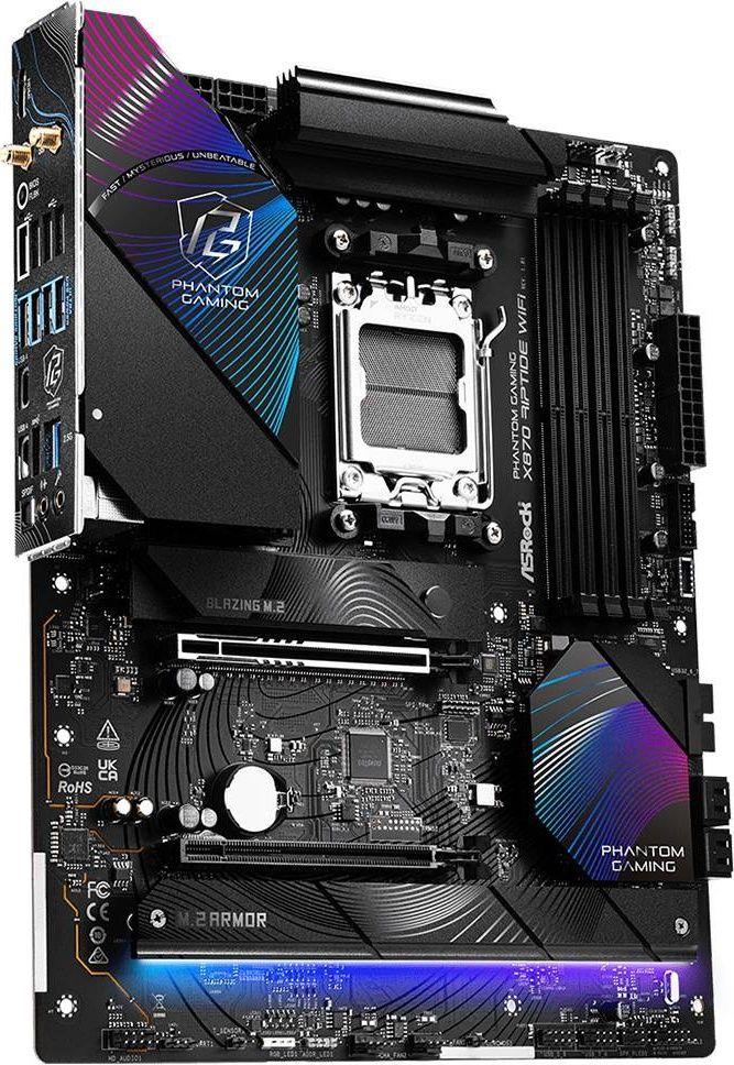 Motherboard ASROCK X870 Riptide WiFi (AM5 - ATX - Duplo canal - Multicor), miniatura 4