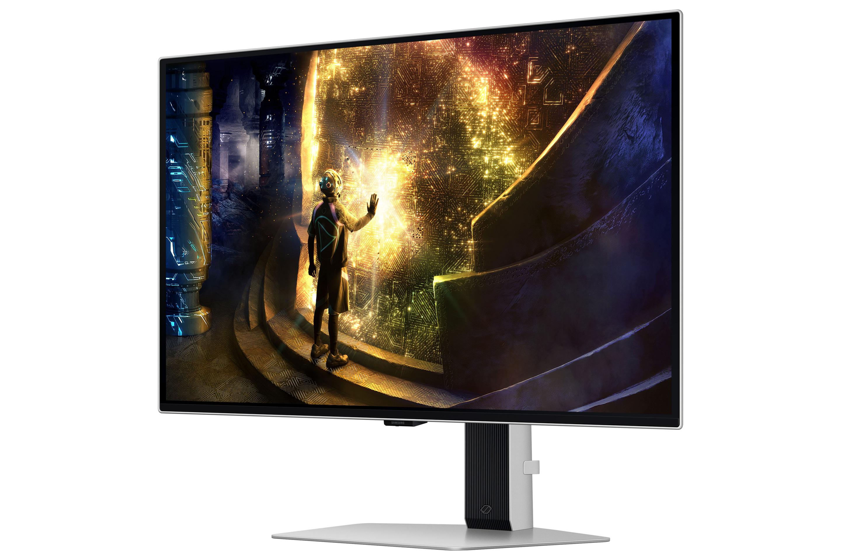 Monitor SAMSUNG Odyssey OLED G6 LS27DG610SUXEN (27" - OLED - 240 Hz - Prateado) — miniatura 3