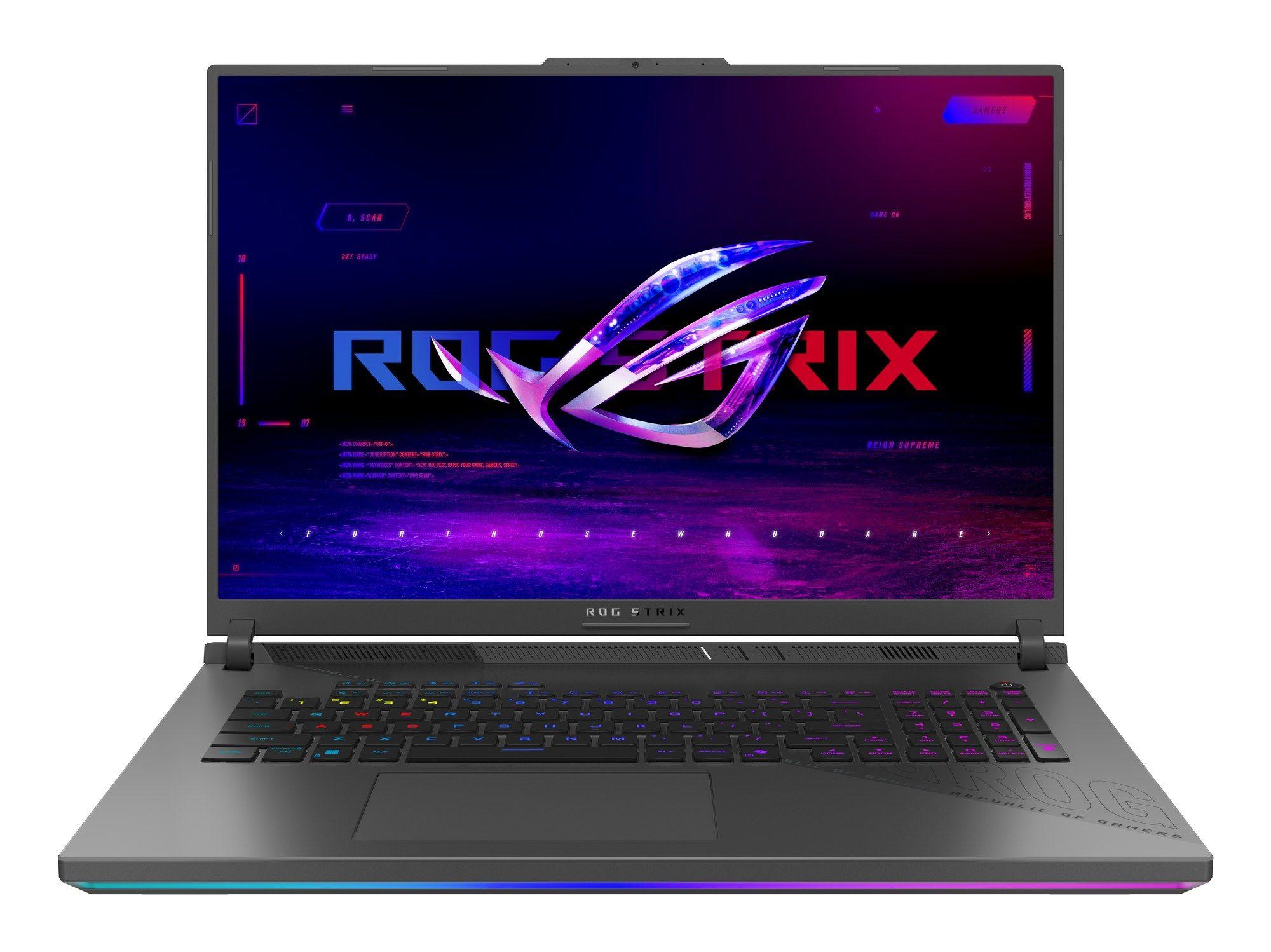 Computador Portátil Gaming ASUS ROG Strix G18 G814FP-S9065W (Windows 11 Home - AMD Ryzen 9 - 9955HX - Cinzento)