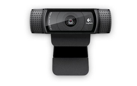 Câmara Web LOGITECH C920 (1920 x 1080 píxeis - 1920 x 1080 pixels - H.264 - Preto)