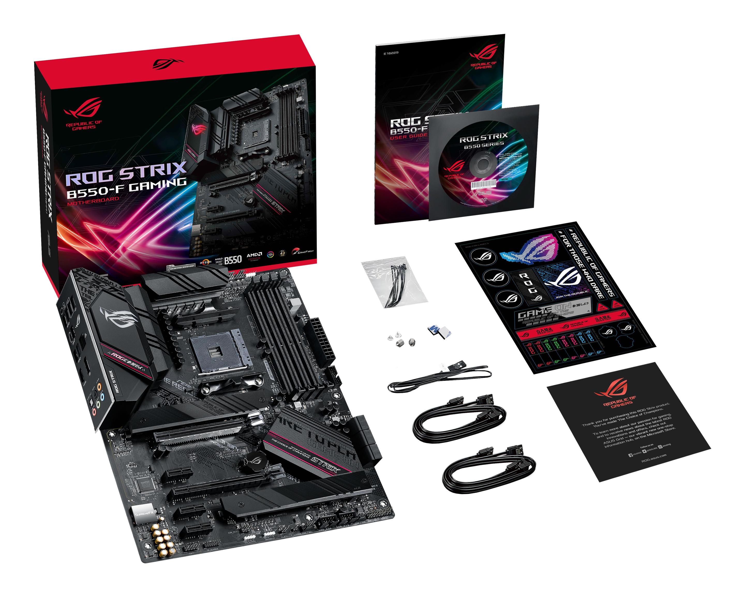 Motherboard ASUS ROG Strix B550-F Gaming (AM4 - AMD Ryzen 3000 Series - ATX - Preto), miniatura 5