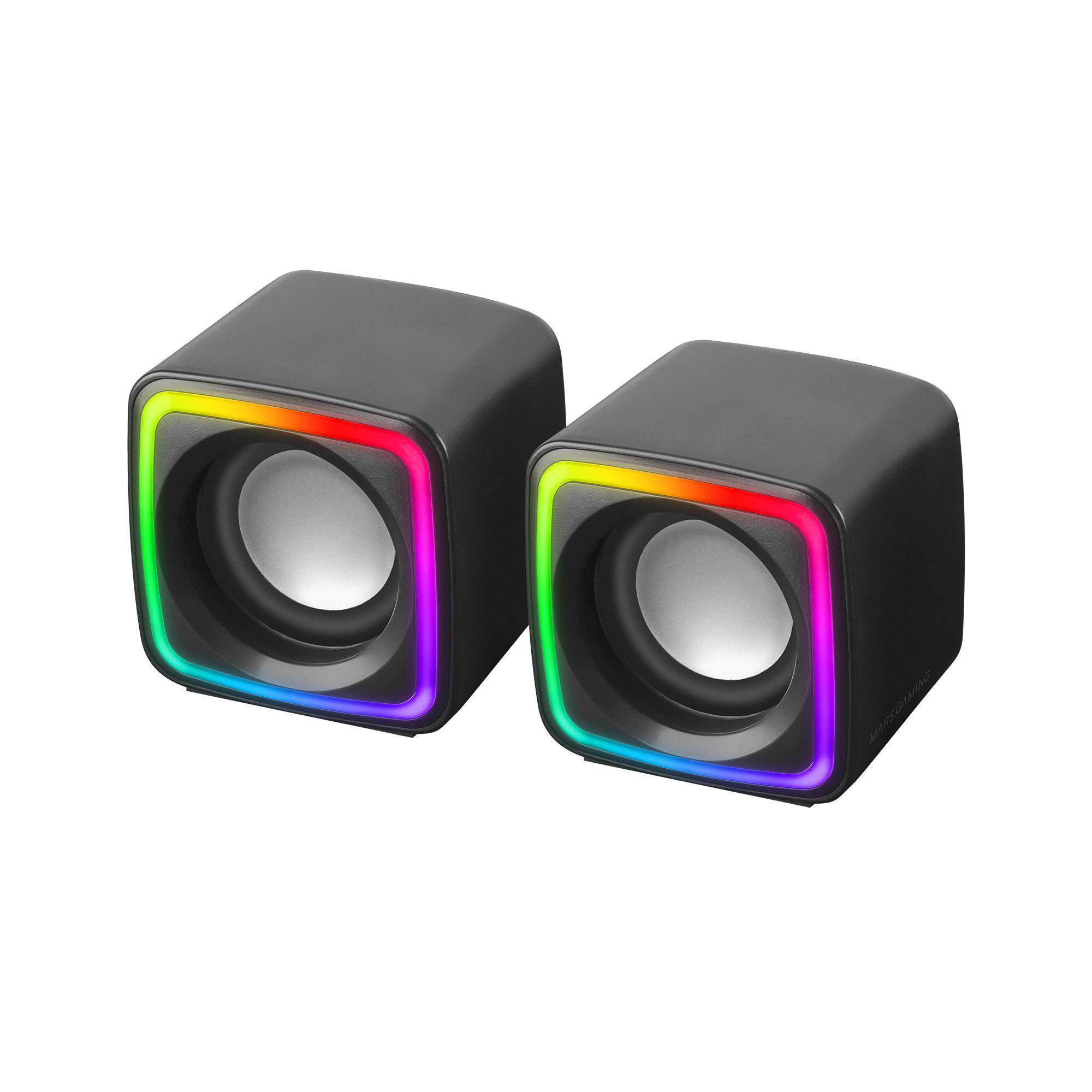 Colunas MARS GAMING MSCUBE (Com fios - 8 W - Preto) — miniatura 4