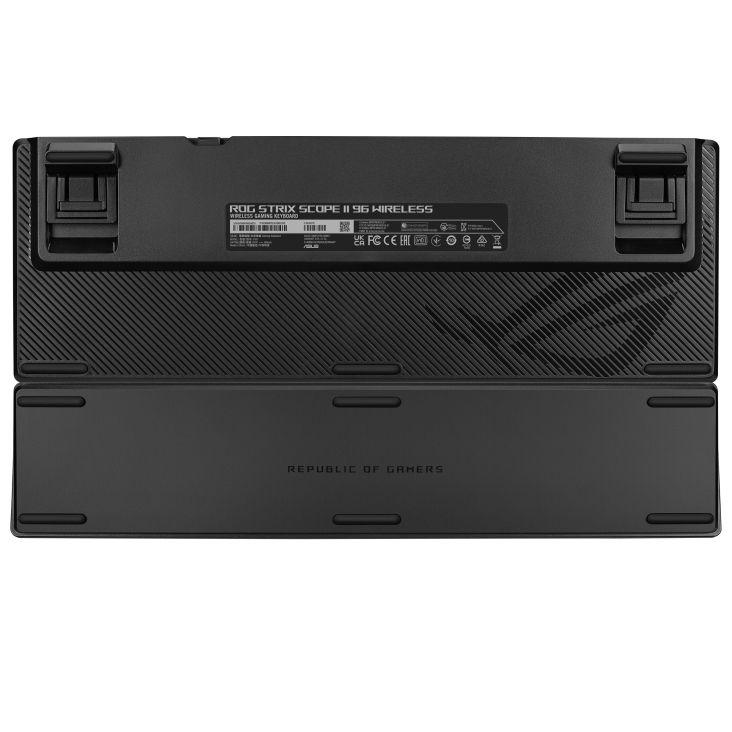 Teclado ASUS ROG Strix Scope II 96 Wireless (Francês - Interruptor de chave mecânico - 96% - Preto) — miniatura 6