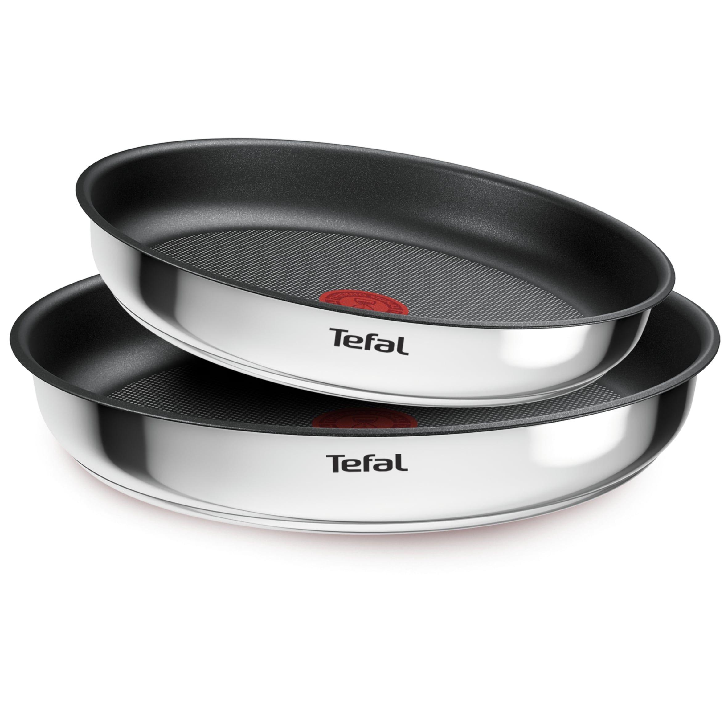 Conjunto de Frigideiras TEFAL Ingenio Cook Eat L8813S75 (22/26 cm - Revestimento antiaderente de titânio)