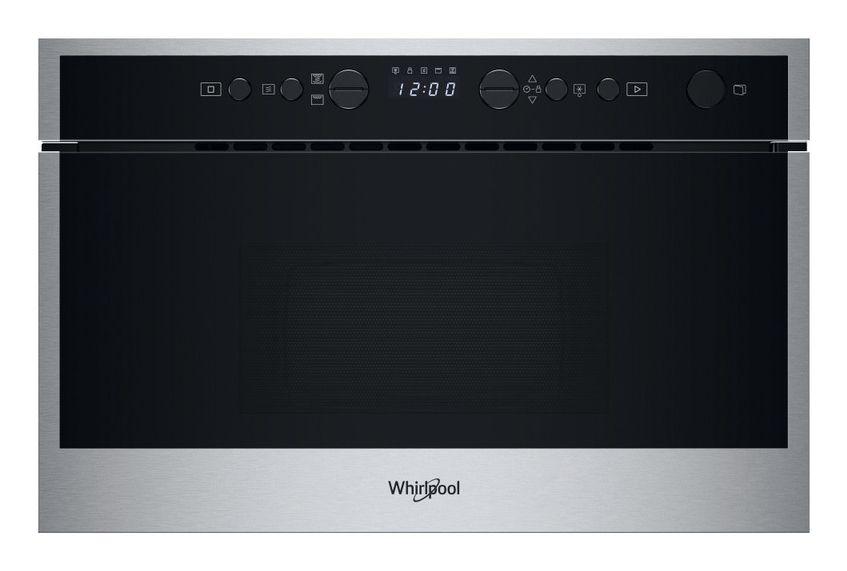 Micro-ondas de Encastre Combinado WHIRLPOOL WMN464BX (750 W - 700 W - 22 L - Preto/Inox)