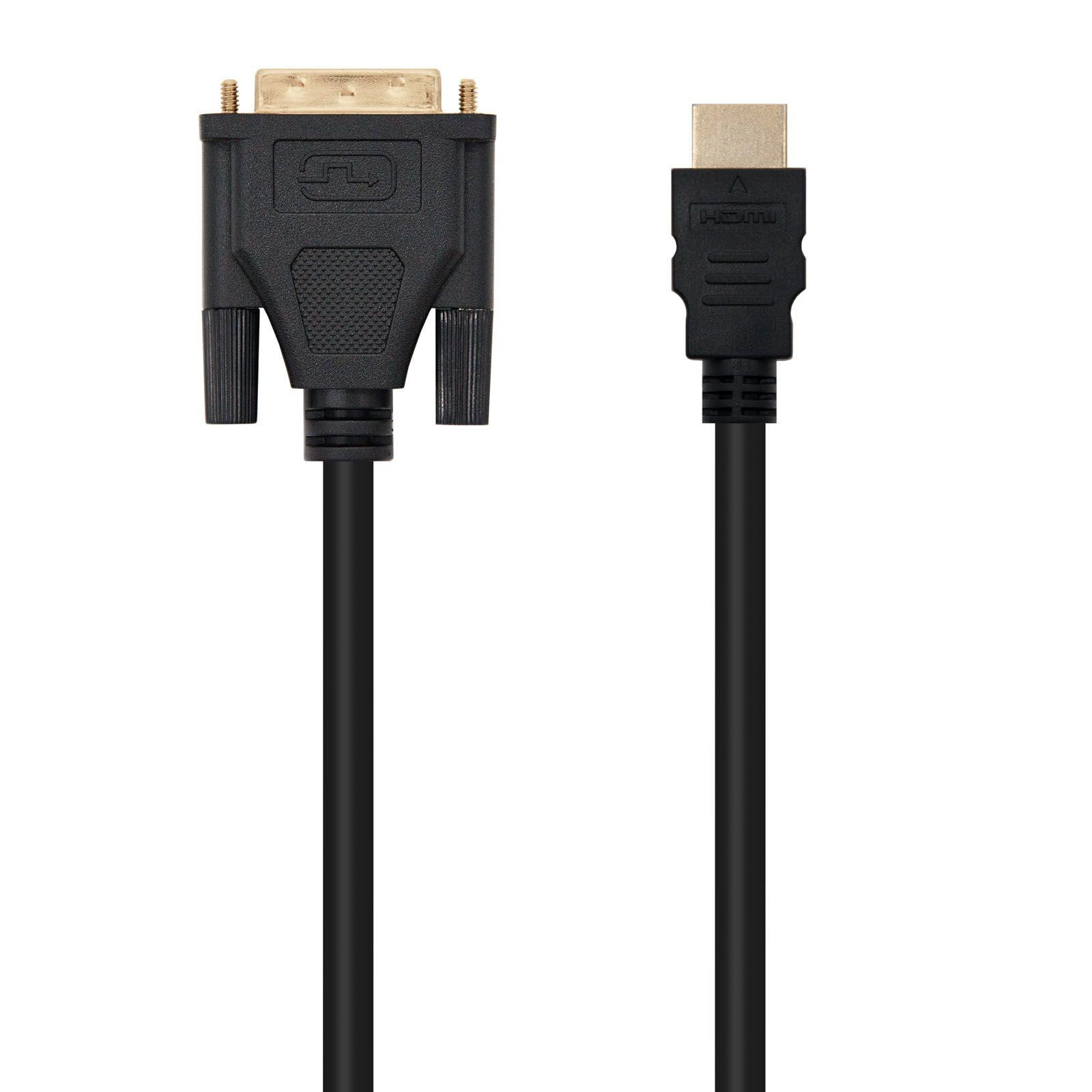 Cabo HDMI-DVI NANOCABLE 10.15.0502 (1,8 m - Preto) — miniatura 2