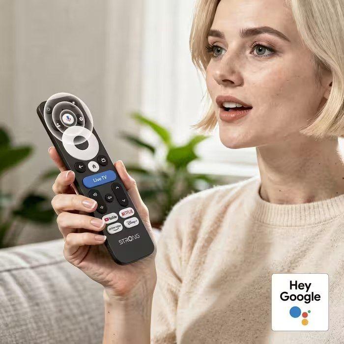 Reprodutor Multimédia STRONG LEAP UNA+ (Google TV - A55 - ARM Cortex-A55 - Preto) — miniatura 4