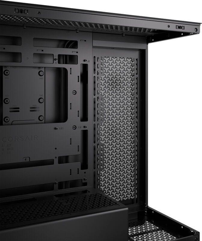 Caixa PC CORSAIR 3500X (EATX - 2.5" - Aço, Vidro temperado - Preto) — miniatura 3