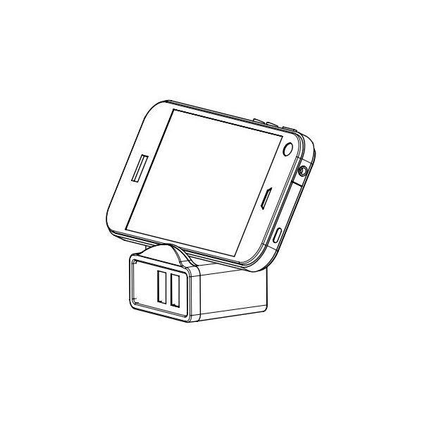 Carregador de Parede USB APPROX APPUSBWALL21P (Roxo) — miniatura 2