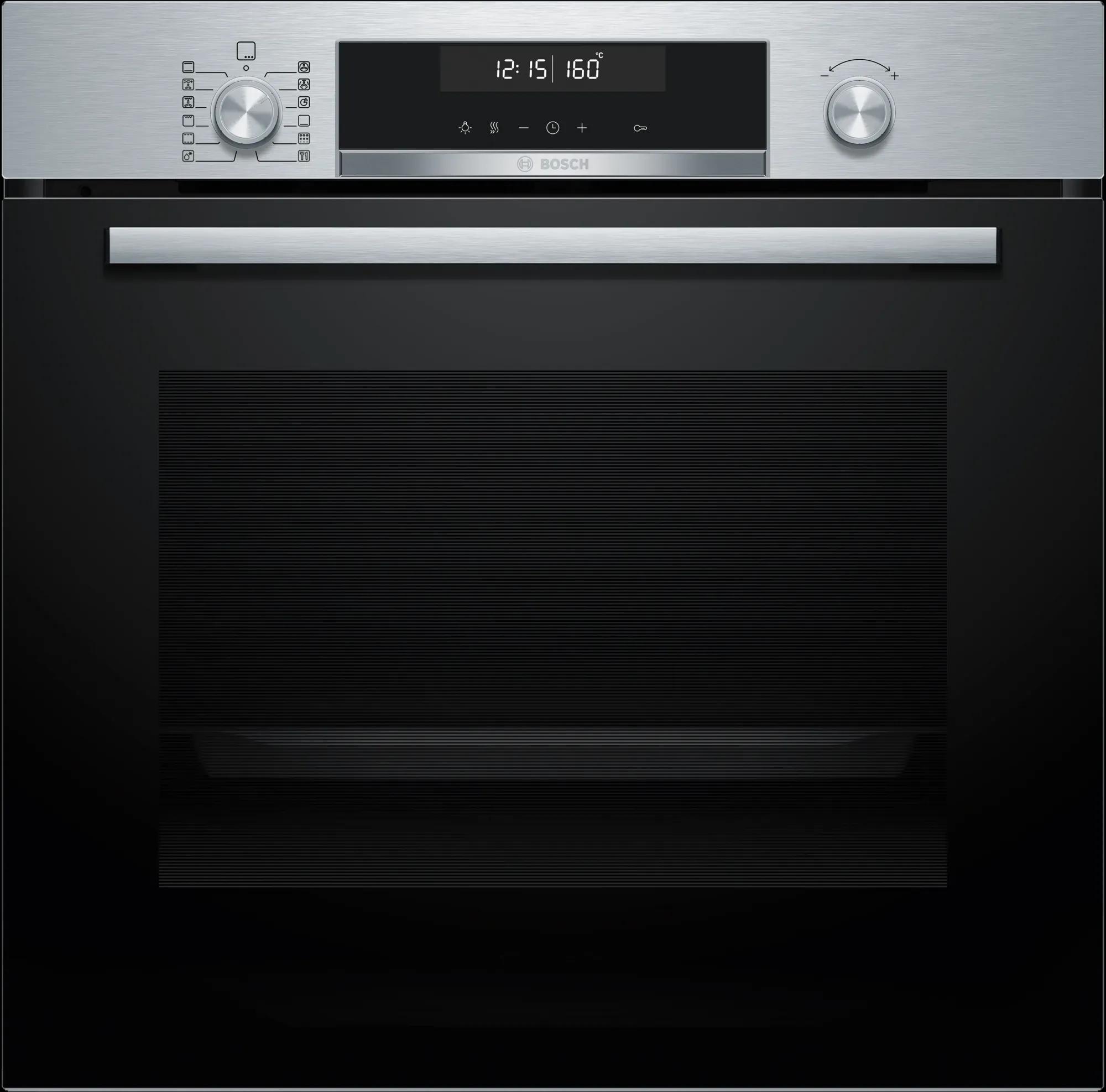 Forno de Encastre BOSCH HBG578ES3 (Forno elétrico - 71 L - Pirolítico - Inox/Preto)