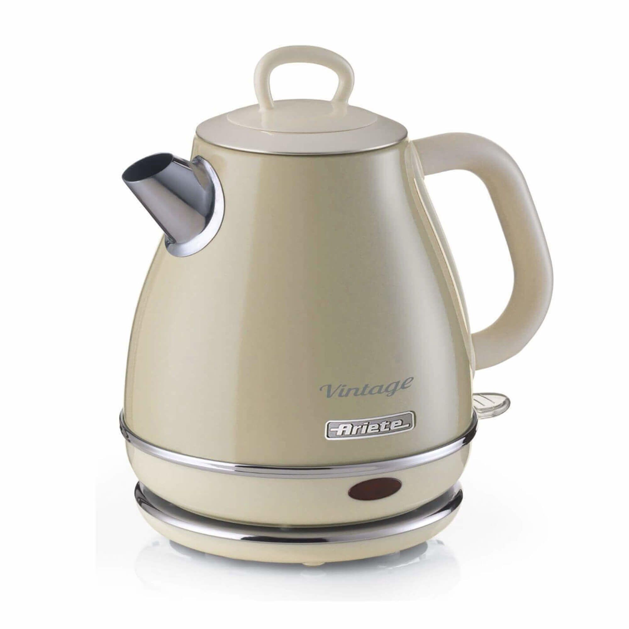 Jarro Elétrico ARIETE 2868/03 Vintage (2000 W - 1 l - Metal - Bege)