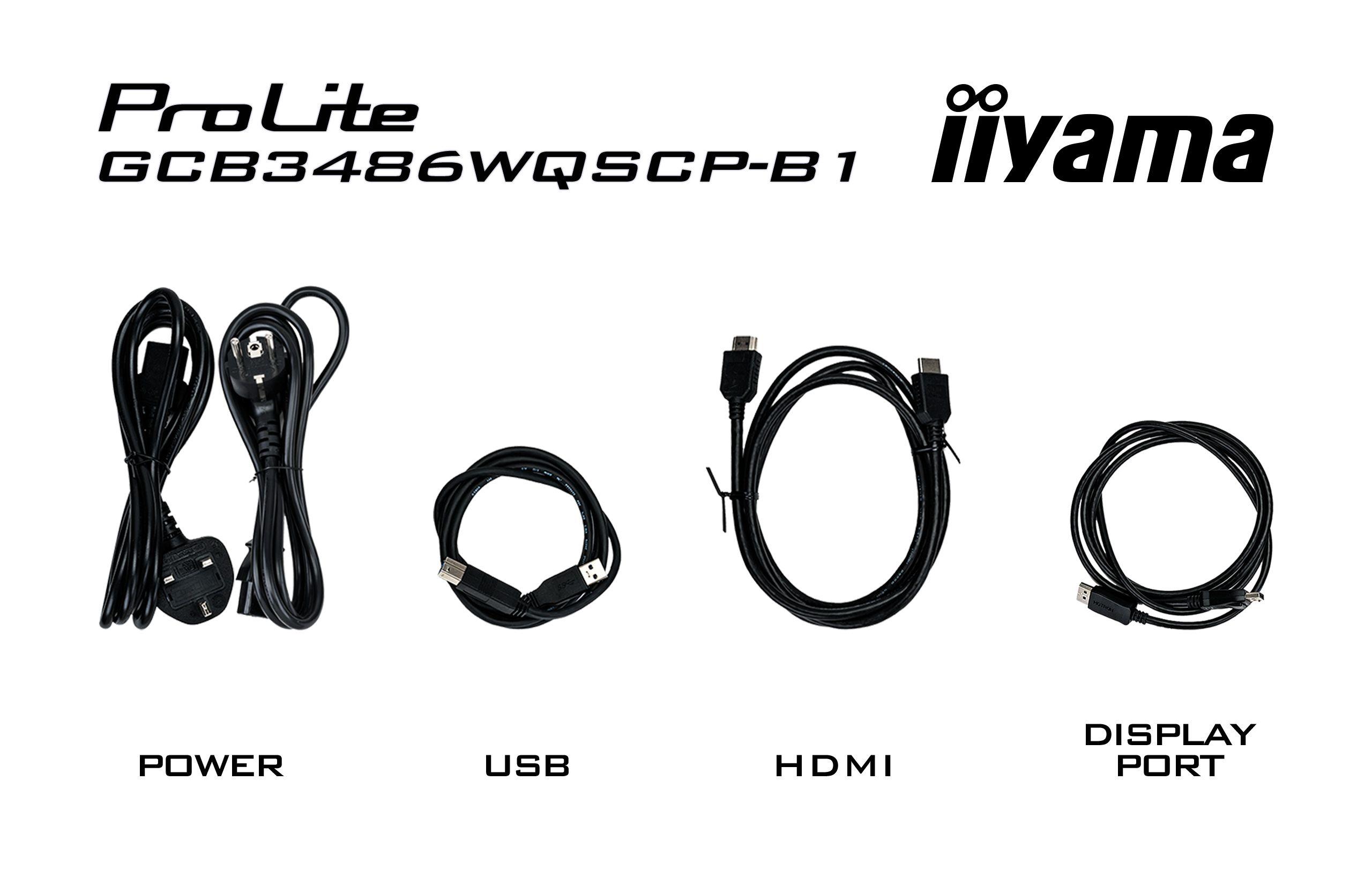 Monitor IIYAMA G-MASTER GCB3486WQSCP-B1 (34" UWQHD - 240 Hz - Preto) — miniatura 17