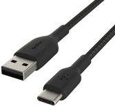 Cabo USB-C para USB-A BELKIN CAB002bt3MBK (3 m - USB-C - USB-A - Preto)