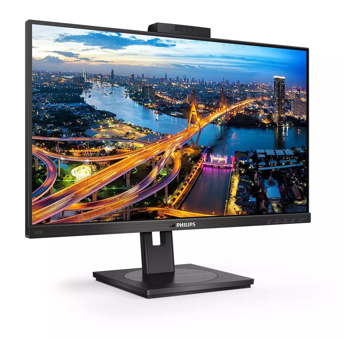 Monitor PHILIPS 242B1H/00 (23,8" - IPS - 75 Hz - Preto) — miniatura 2