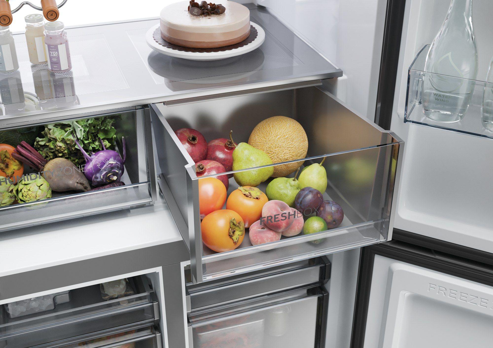 Frigorífico Americano Independente HAIER HCR79F19CNMD (642 L - 191x91x75 cm - Platina/Inox), miniatura 7