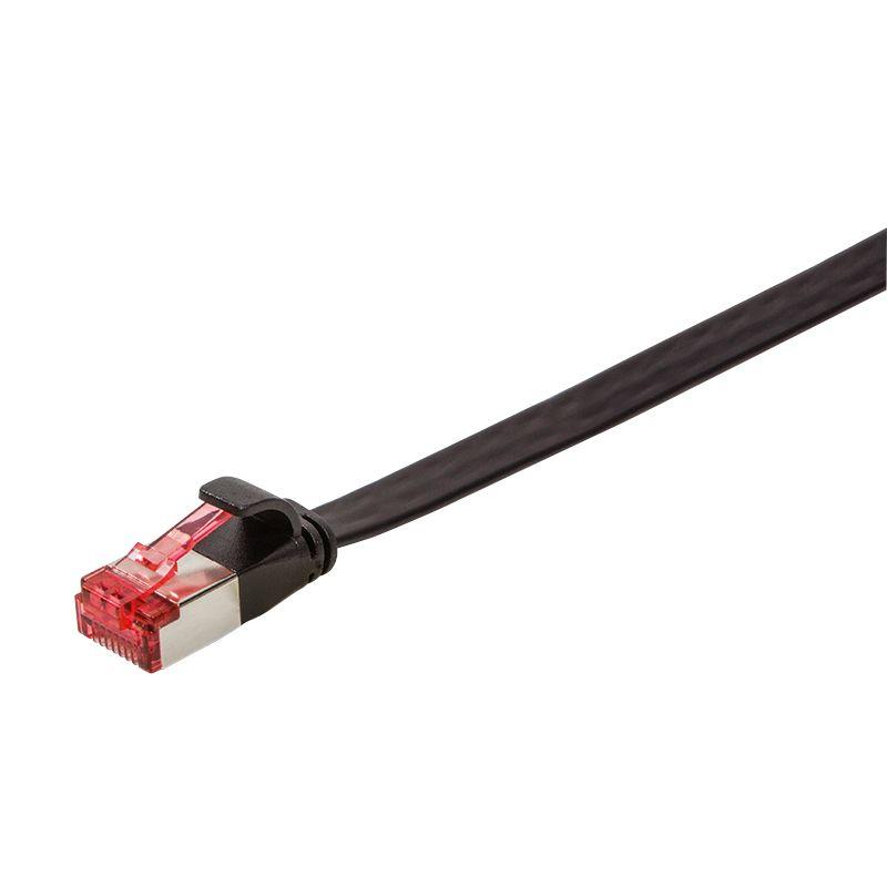 Cabo de Rede Plano LOGILINK CF2103S (15 m - Cat6 - RJ-45 - Preto), miniatura 2