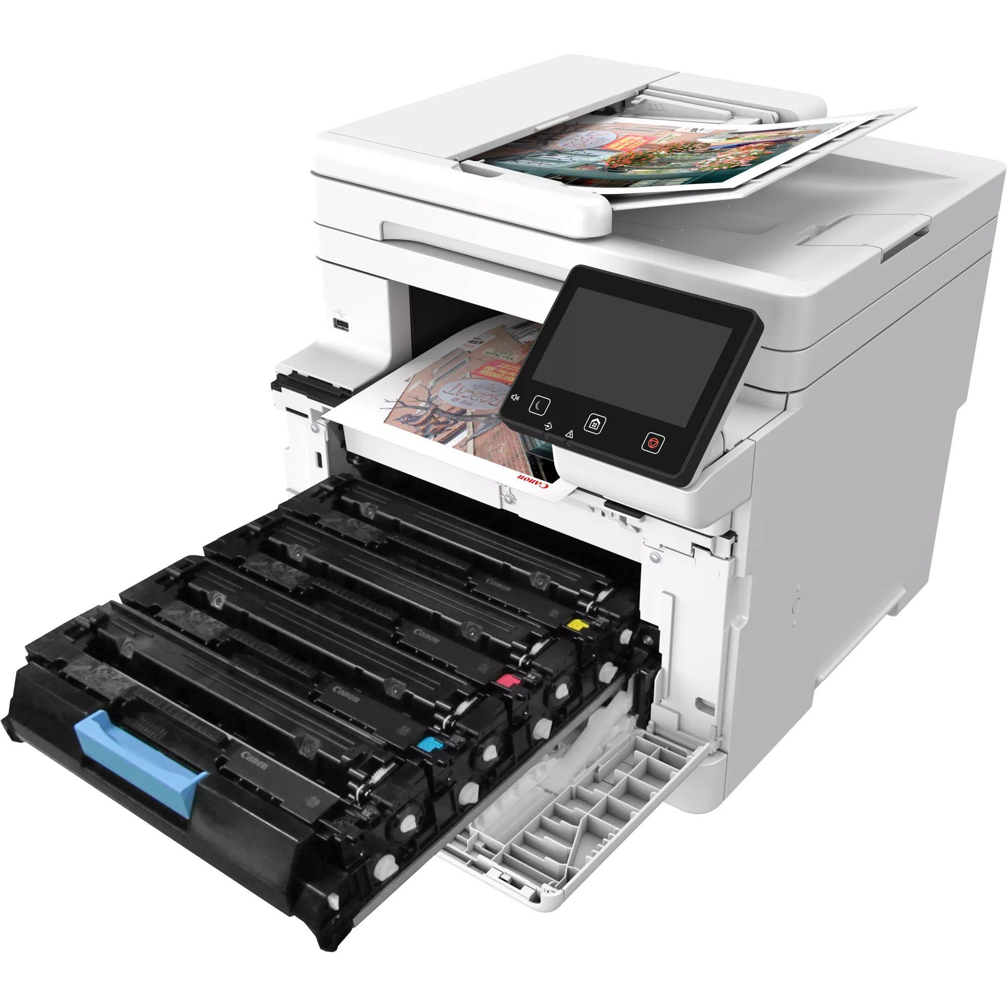 Impressora Multifunções CANON i-SENSYS MF664Cdw (A4 - Impressão a cores - 251 folhas - Branco) — miniatura 8