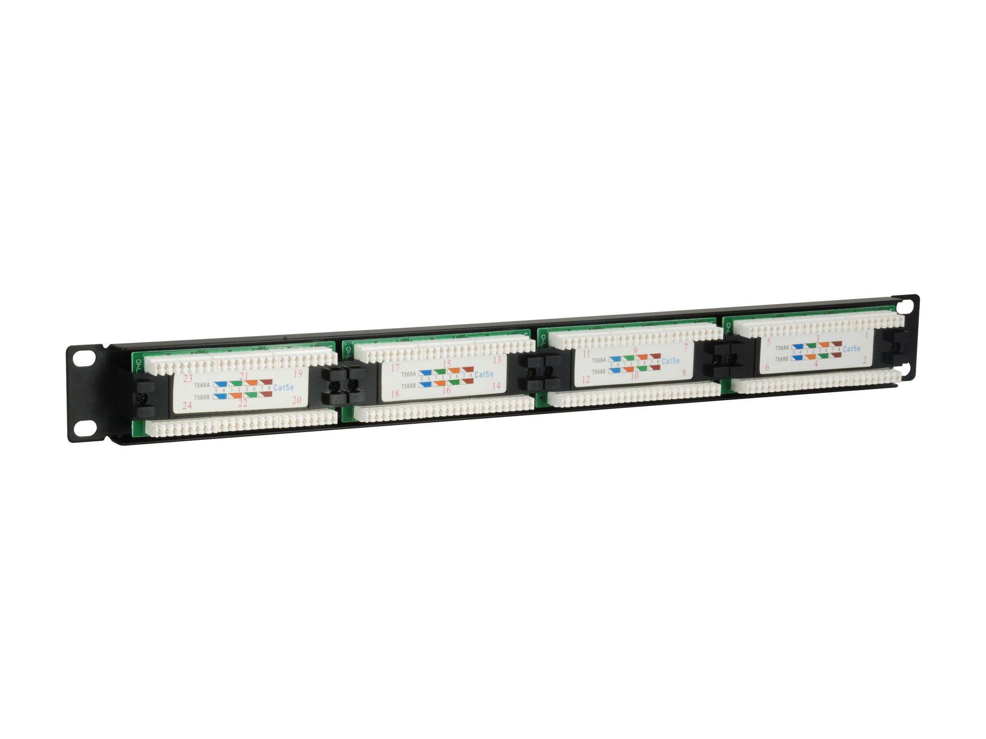 Painel de Patch EQUIP 235325 (19" - 24 Portas RJ45 Cat5e UTP - Preto), miniatura 6