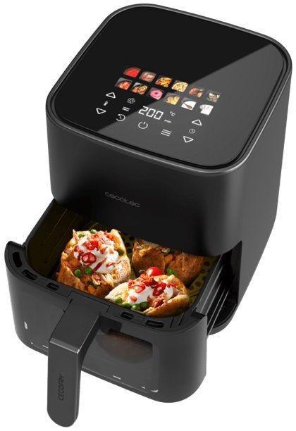 Fritadeira a Ar Independente CECOTEC Cecofry&Grill Duoheat 4000 (1900 W - 200 °C - 40 °C - Preto), miniatura 3