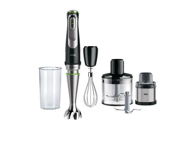 Varinha Mágica BRAUN MultiQuick 9 MQ9138XI (1200 W - Preto e Aço Inoxidável)
