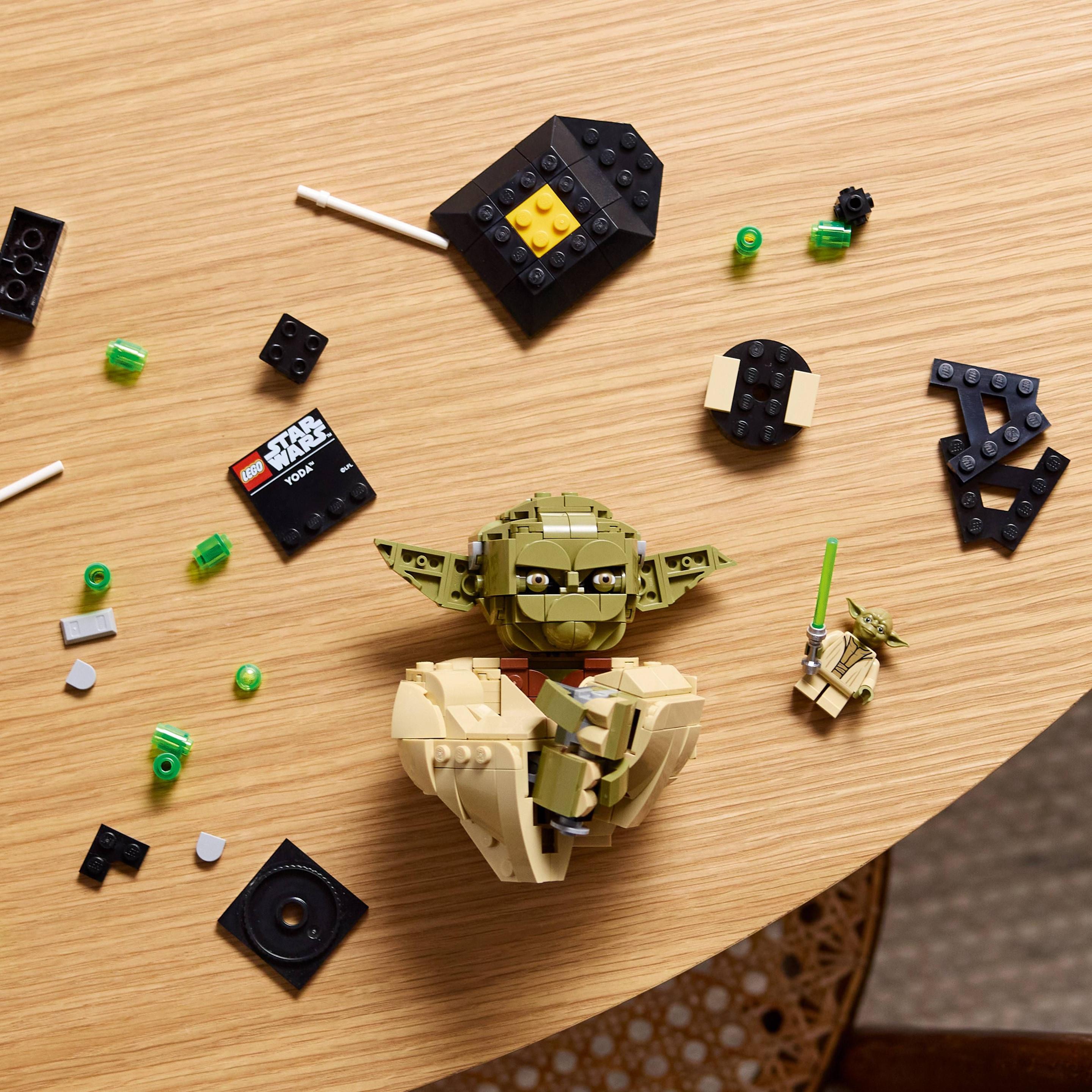LEGO 75438 Star Wars Busto do Yoda™ (18+ anos - 399 peças) — miniatura 4