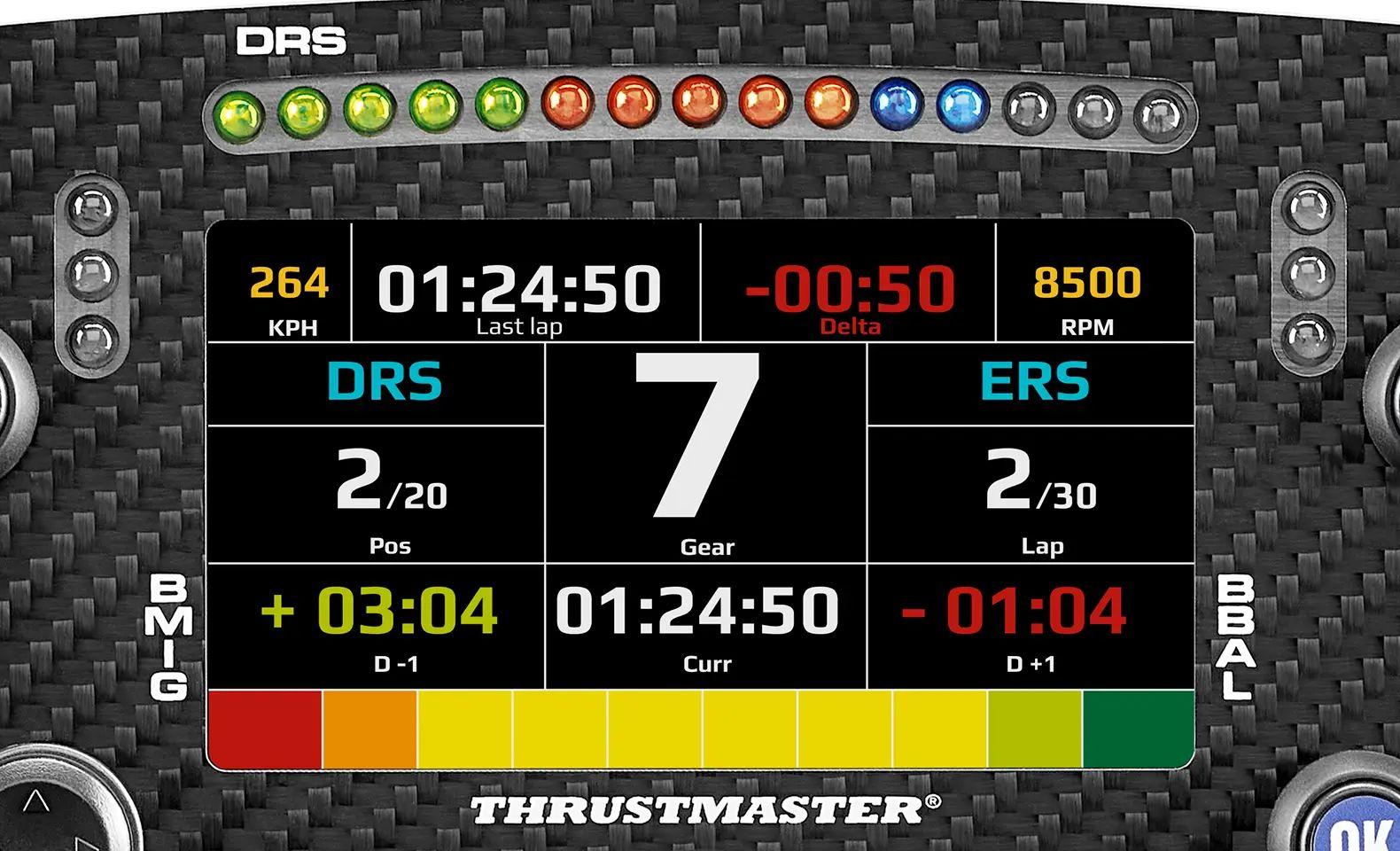 Volante Gaming THRUSTMASTER Formula Wheel Add-On Ferrari SF-25 Edition (Ecrã 4,3" - Fibra de Carbono - Preto) — miniatura 5