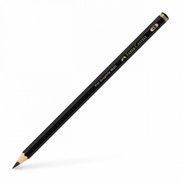 Lápis FABER-CASTELL Pitt Graphite Mate 4B (Preto)
