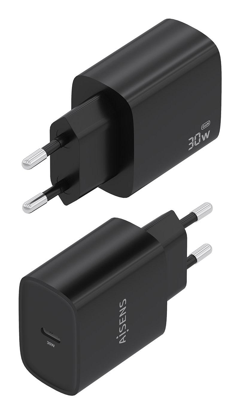 Carregador de Parede AISENS A110-0951 (30 W - Preto) — miniatura 3