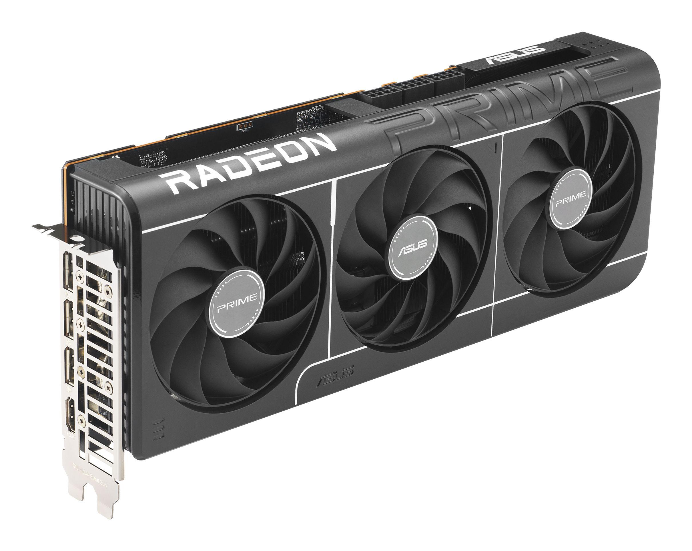 Placa Gráfica ASUS PRIME Radeon RX 9070 XT OC (Radeon RX 9070 XT - 20 Gbit/s - 16 GB - Preto), miniatura 2
