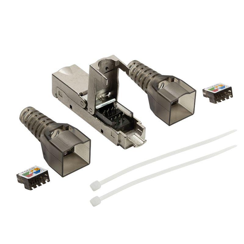 Conector de Cabo RJ45 LOGILINK MP0046 (10GE - Cinzento) — miniatura 2