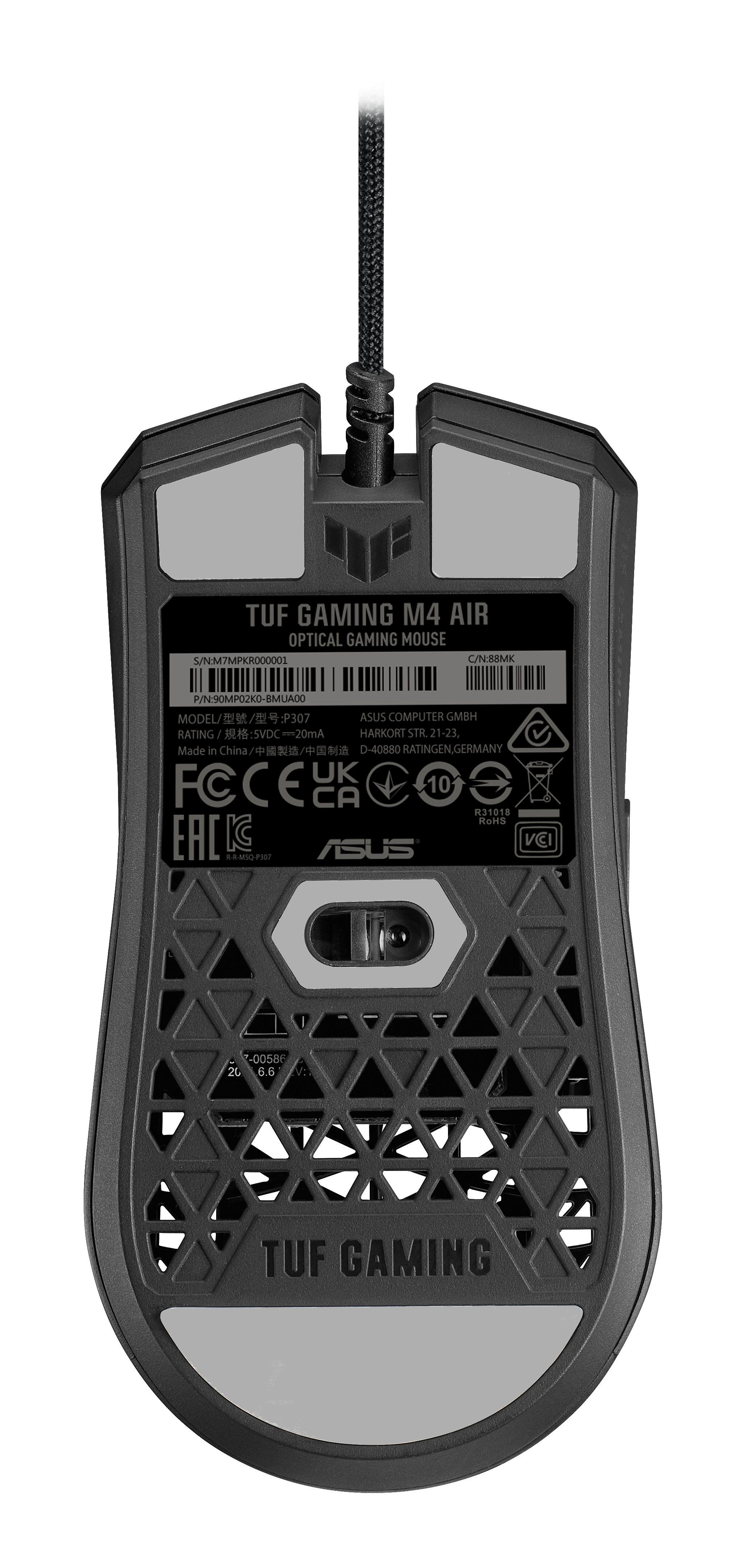 Rato ASUS TUF Gaming M4 Air (Ambidestro - 16000 DPI - Ótico - Preto), miniatura 2
