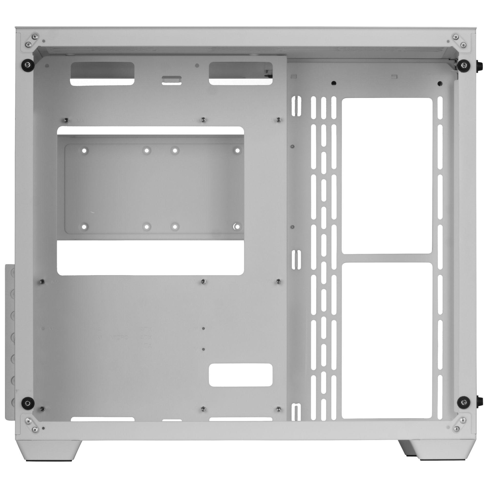Caixa PC MARS GAMING MCV3 (Tower - Vidro temperado - 16,2 cm - Branco) — miniatura 6