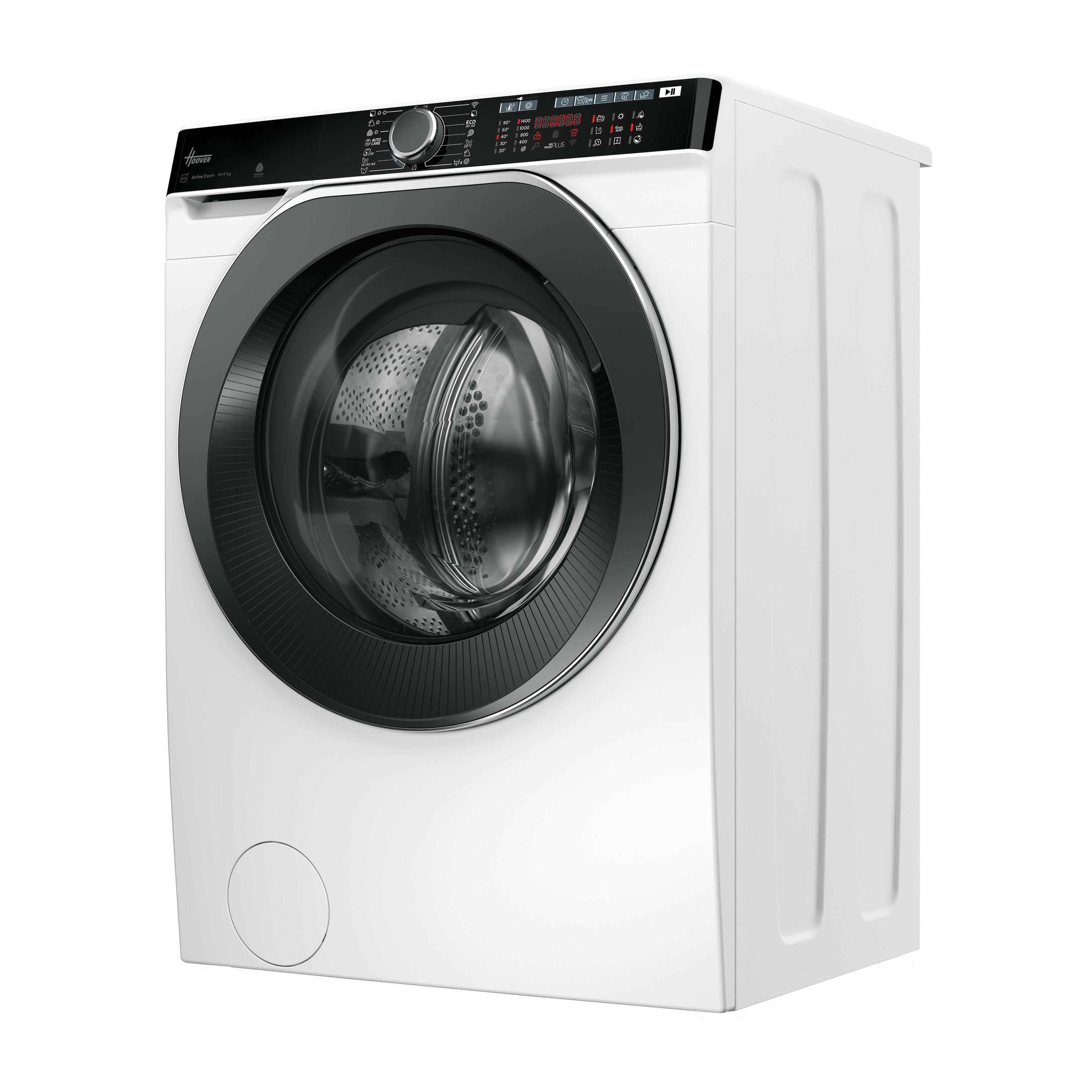 Máquina de Lavar e Secar Roupa Independente HOOVER HDP4149AMBC/1-S (B - 14 kg - 9 kg - Branco) — miniatura 4