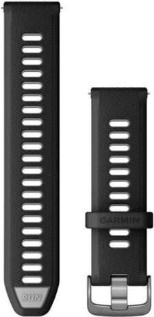 Correia para Smartwatch GARMIN Forerunner 265 (Preto, cinzento - Silicone - Preto/Cinzento)