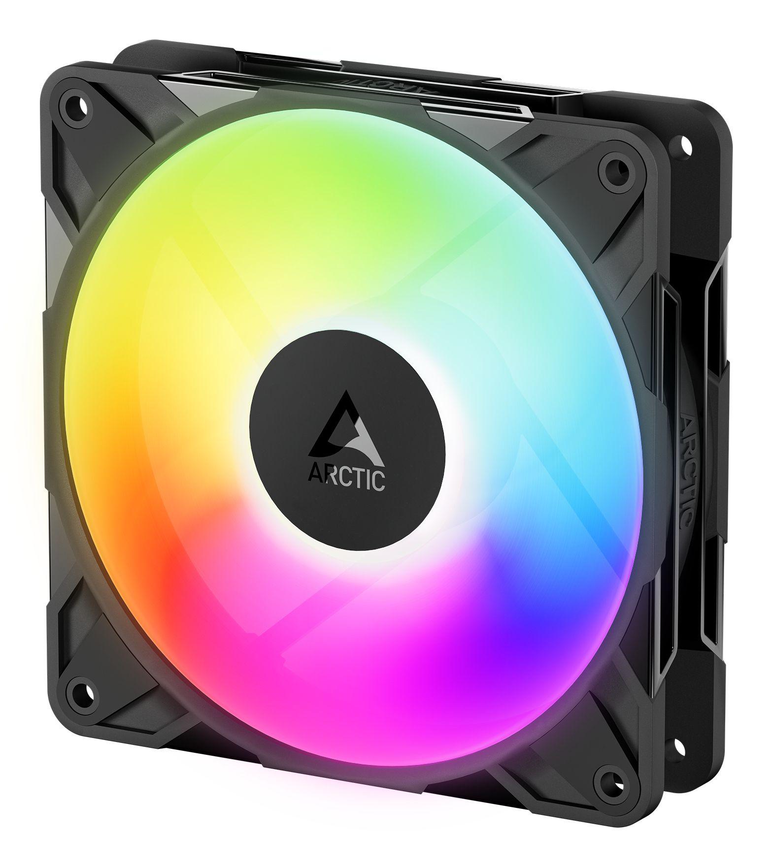 Ventoinha para Caixa PC ARCTIC P12 Pro Reverse A-RGB PWM (Preto)