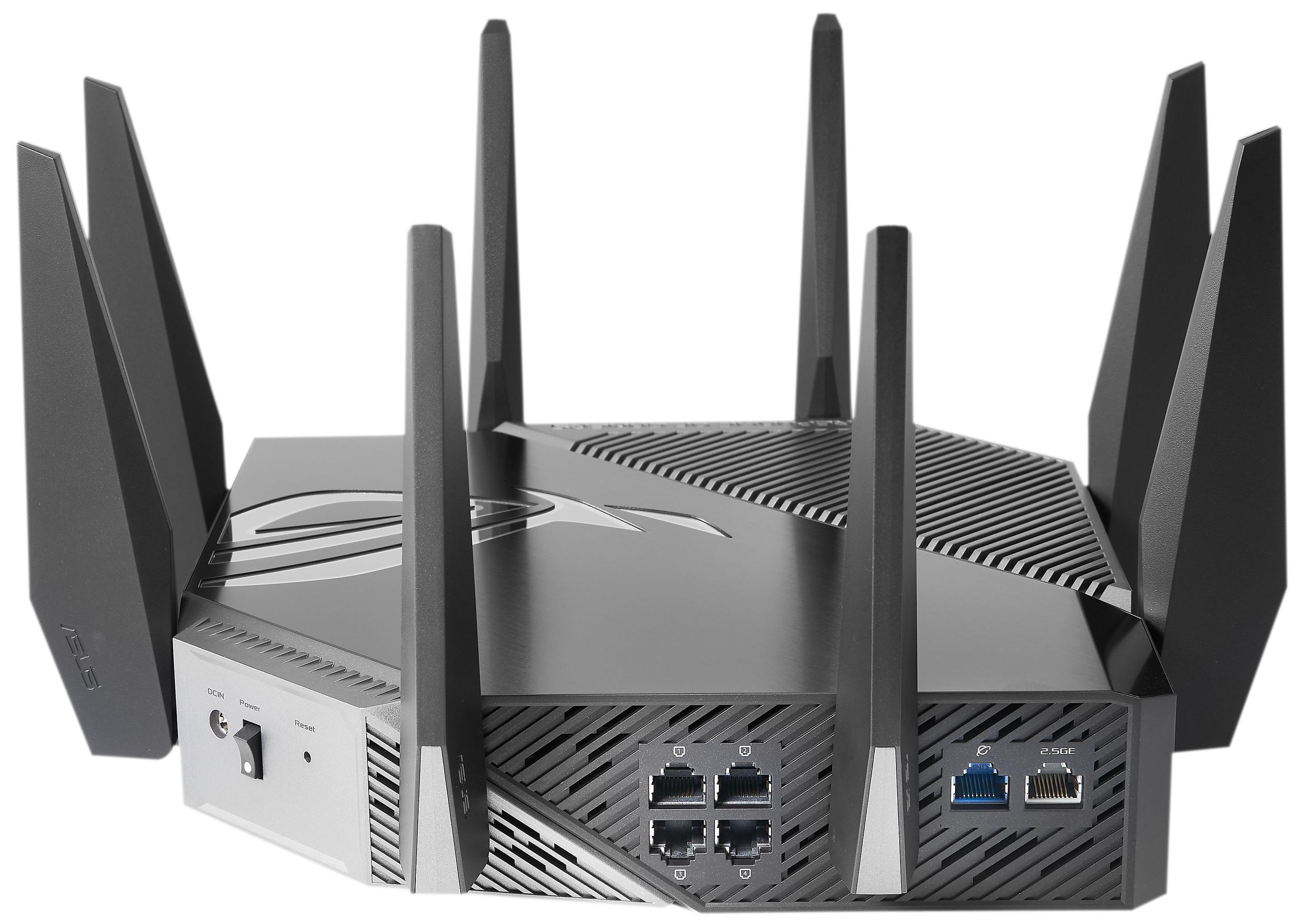Router ASUS GT-AXE11000 (Wi-Fi 6 - 4804 Mbit/s - Tri-band - Preto), miniatura 5