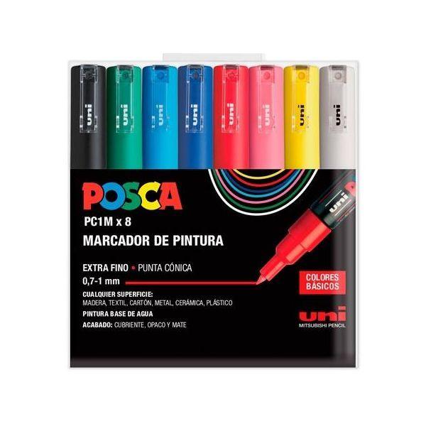 Marcadores de Pintura POSCA PC-1M/8C (Cores Sortidas), miniatura 2