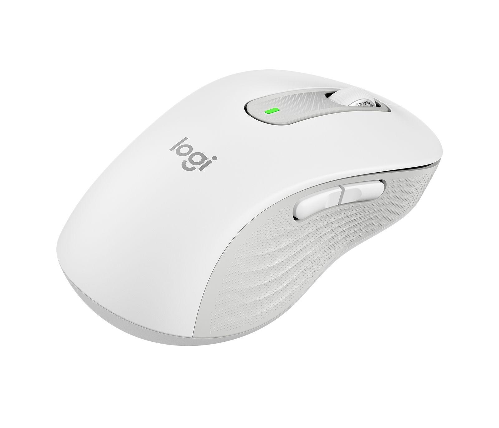 Rato LOGITECH Signature M650 L para Canhotos (Mão esquerda - 4000 DPI - Ótico - Branco) — miniatura 9