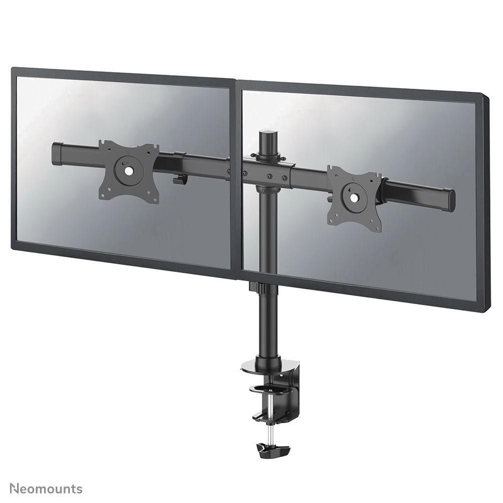 Suporte de Monitor de Secretária NEOMOUNTS FPMA-DCB100DBLACK (100 x 100 mm - 75 x 75 mm - 68,6 cm - Preto)