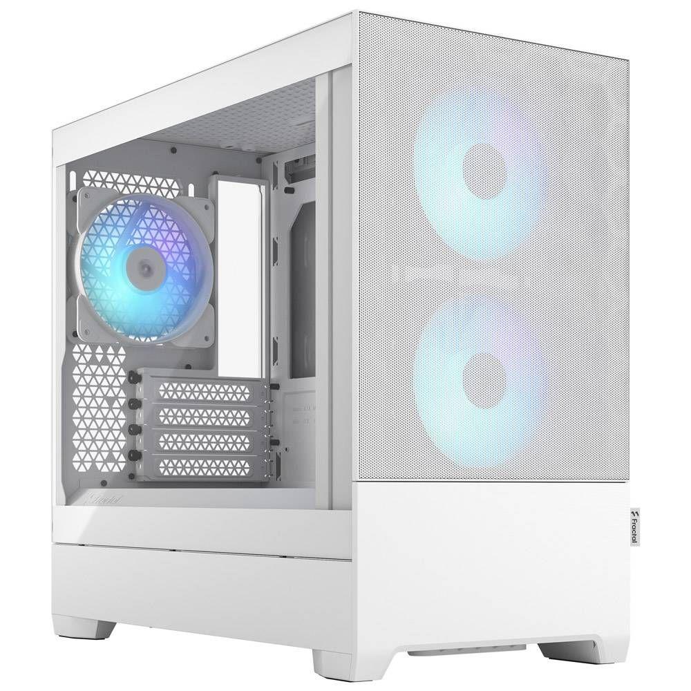 Caixa Mini Tower Micro-ATX FRACTAL DESIGN Pop Mini Air RGB TG Clear Tint (Micro ATX, Mini-ITX - ATX - Mini Tower - Branco) — miniatura 2