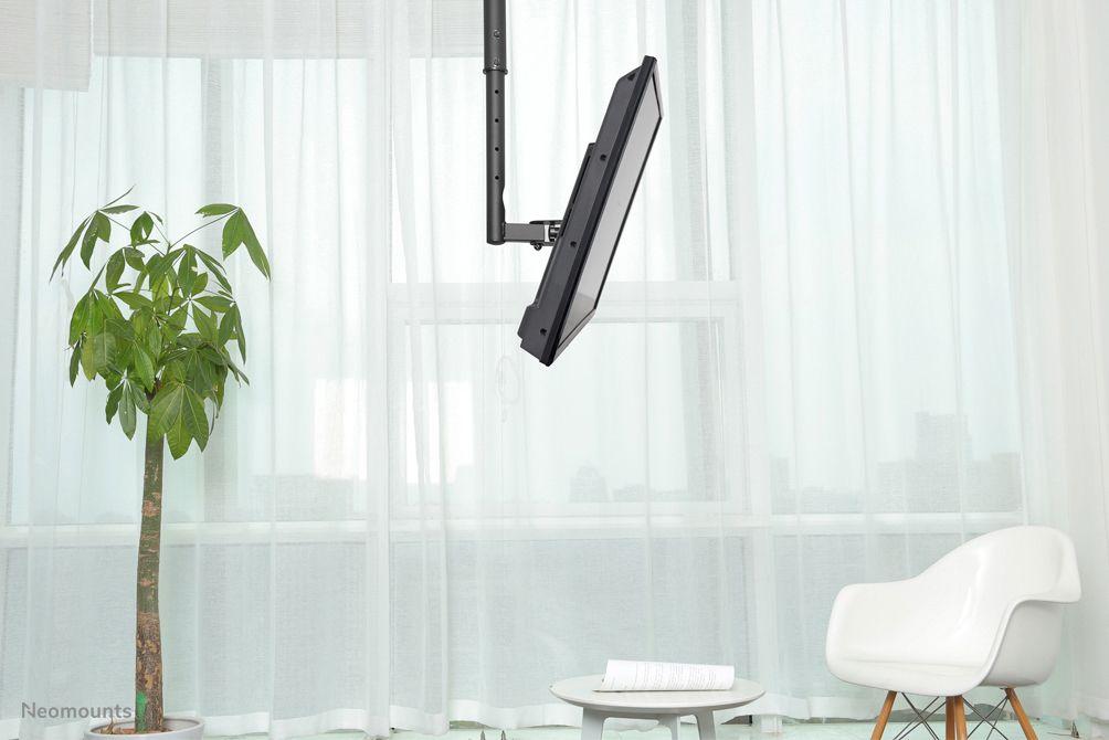 Suporte de Teto para TV NEOMOUNTS FPMA-C060BLACK (200 x 200 mm - 50 x 50 mm - 101,6 cm - Preto), miniatura 7