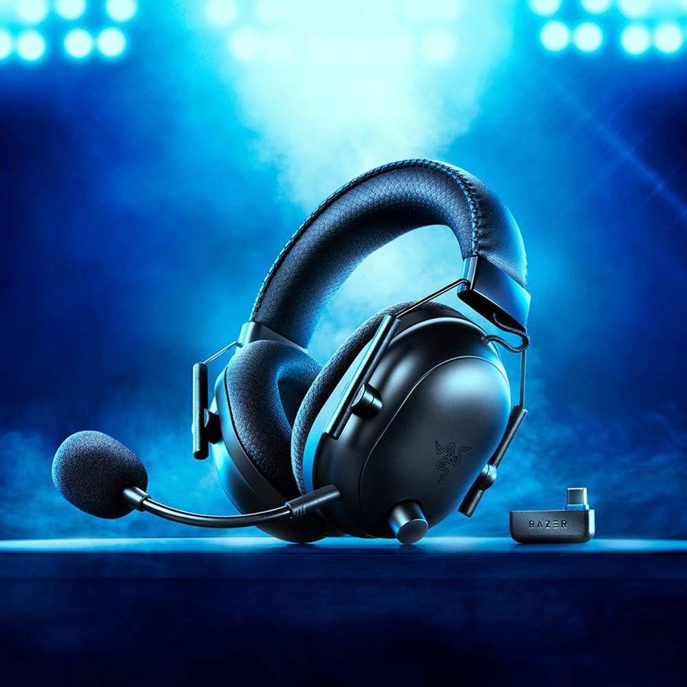 Headset Gaming RAZER BlackShark V2 Pro PS (Binaural - Sem fios - Circum-aural - Preto) — miniatura 3