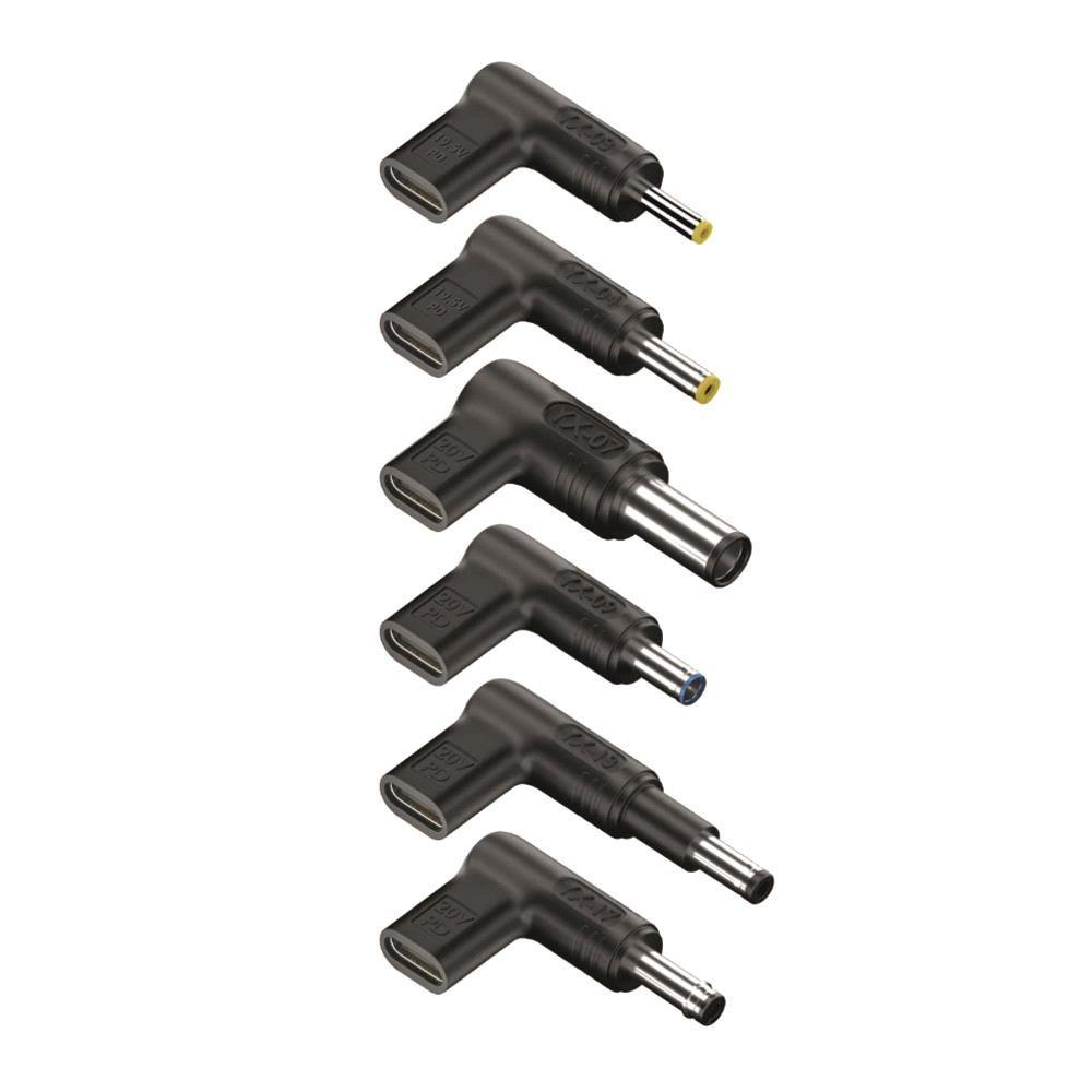 Adaptadores USB-C 90° NGS BUD-H (HP - Preto)