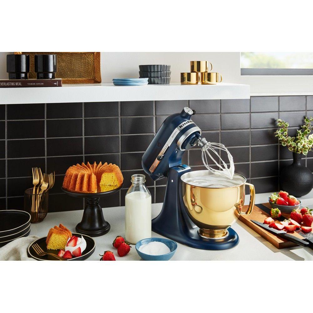 Batedeira Planetária KITCHENAID Artisan 5KSM175PSEIB (300 W - 220 RPM - 4,7 l - Azul Tinta) — miniatura 5