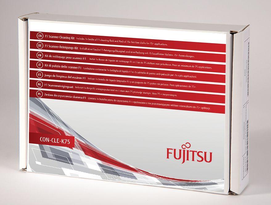 Kit de Limpeza de Scanner FUJITSU CON-CLE-K75 (Multicor)