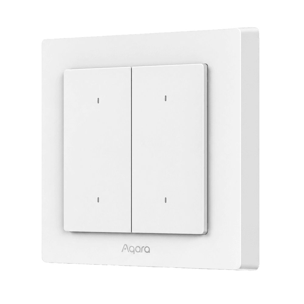 Interruptor de Parede Inteligente AQARA H2 EU (Branco/Cinzento)
