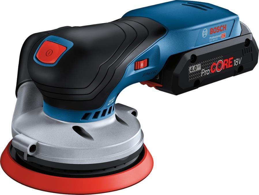 Lixadeira Roto Orbital BOSCH GEX 18V-125 Professional (Preto, Azul e Cinzento)