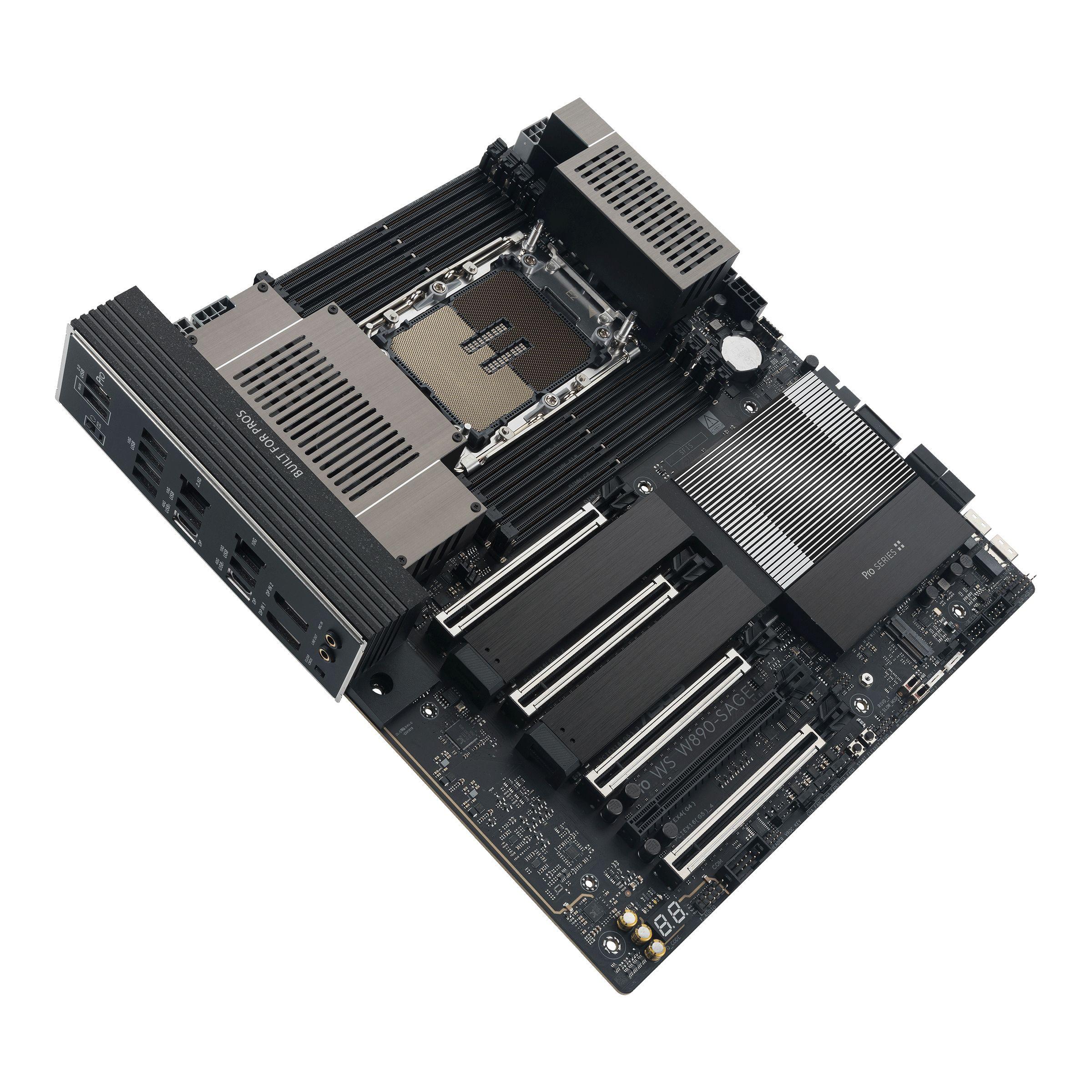 Motherboard ASUS PRO WS W890-SAGE (LGA 4710-2 - Intel Xeon - CEB - Preto), miniatura 7