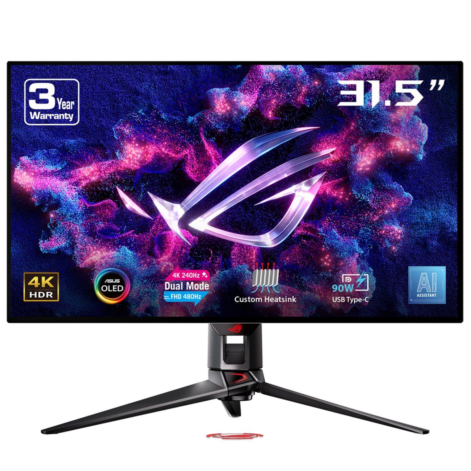 Monitor ASUS ROG Swift PG32UCDP (31,5" - WOLED - 240 Hz - Preto)